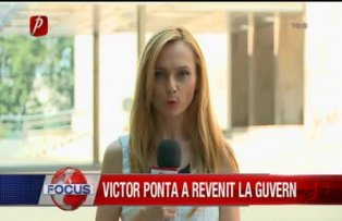 Victor Ponta a revenit la guvern
