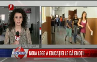 Noua lege a aducatiei le da emotii