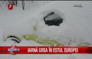 Iarna grea in Estul Europei