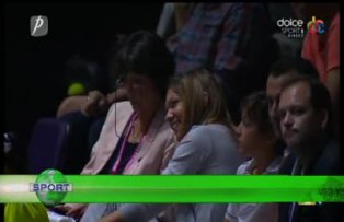 Halep a făcut galerie