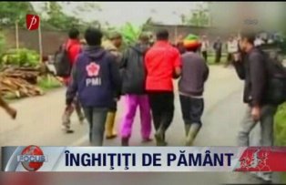 Înghiţiţi de pământ