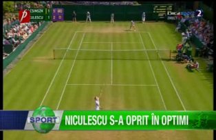 Niculescu s-a oprit în optimi