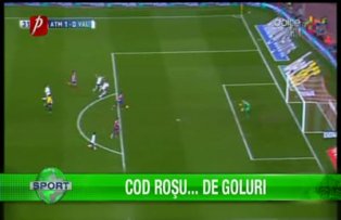 Cod roşu... de goluri
