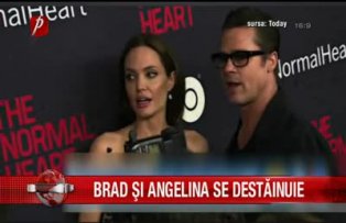 Brad si Angelina se destainuie