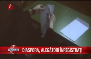 Diaspora, alegatori inregistrati