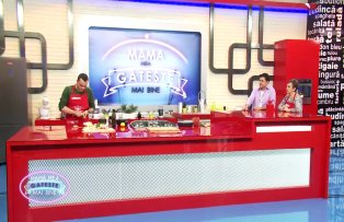 VIDEO / "Total gresit!". Gafa pe care au facut-o Adrian si mama sa, la "Mama mea gateste mai bine"