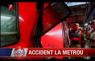 Accident la metrou