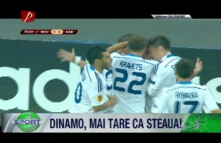 Dinamo, mai tare ca Steaua!