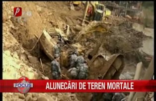 Alunecari de teren mortale
