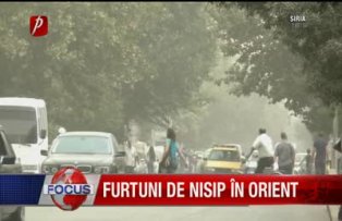 Furtuni de nisip în Orient