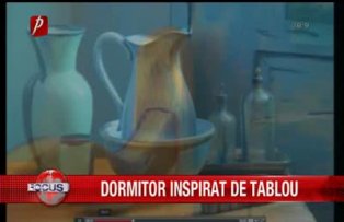 Dormitor inspirat de tablou