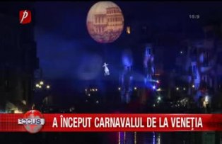 A inceput carnavalul de la Venetia