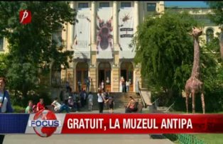 Gratuit la muzeul Antipa