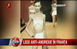 Lege anti-anorexie in Franta