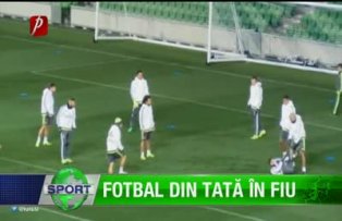 Fotbal din tată în fiu
