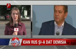 Ioan Rus si-a dat demisia