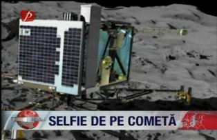 Selfie de pe cometa