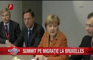 Summit pe migraţie la Bruxelles