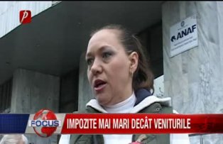 Impozite mai mari decat veniturile