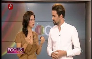 Diana Bart, pasionată de design interior. A pictat căsuţele de la un loc de joacă!