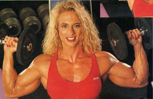 Denise Rutkowski, culturista care a facut senzatie in anii 90', este de nerecunoscut. Cum au transformat-o steroizii