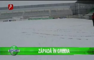 Zăpadă în Grecia
