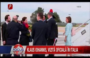 Klaus Iohannis, vizita oficiala in Italia