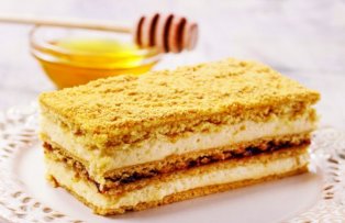 Prajitura cu crema de vanilie
