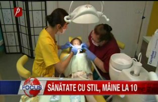Sanatate cu stil maine la ora 10.00