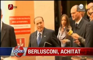 Berlusconi achitat