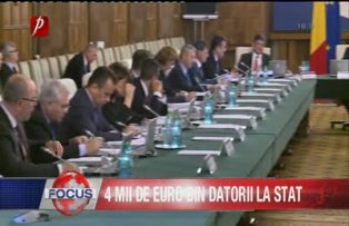 4 mii de euro din datorii la stat