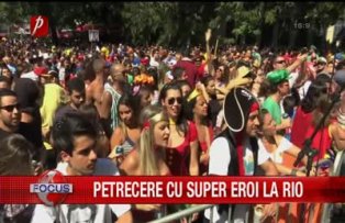 Petrecere cu super eroi la Rio