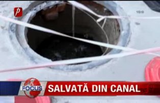 Salvata din canal