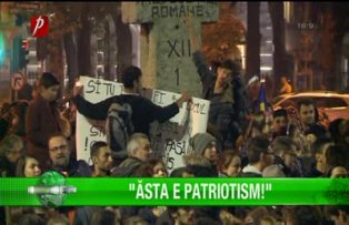 "Ăsta e patriotism!"