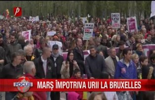 Mars impotriva urii la BRUXELLES