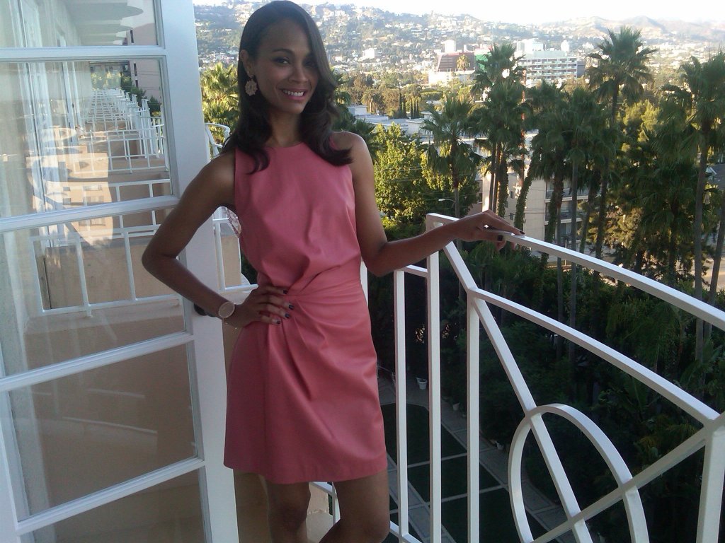 Actriţa Zoe Saldana este mamă la puterea a doua