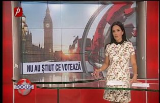 Britanicii nu au stiut ce voteaza