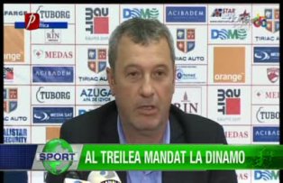 Al treilea mandat la Dinamo