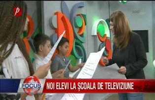 Noi elevi la scoala de televiziune