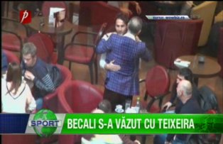 Becali s-a văzut cu Teixeira