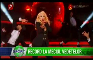 Record la meciul vedetelor