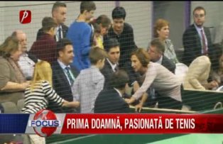 Prima doamna pasionata de tenis