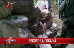 Record la cocaină