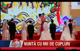 Nunta cu mii de cupluri
