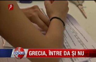 Grecia intre da si nu