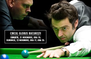 Ronnie O'Sullivan şi Stuart Bingham se intalnesc in premiera la Bucuresti in cadrul celui mai important eveniment de snooker din Romania! (P)
