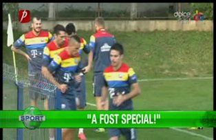"A fost special!"