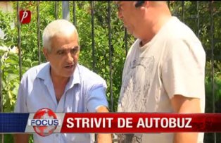 Strivit de autobuz