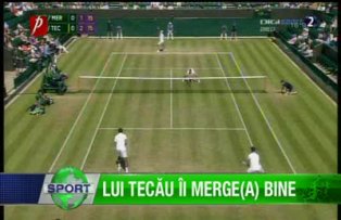 Lui Tecău îi Merge(a) bine