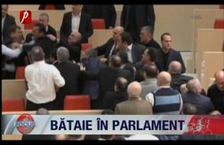 Bataie in parlament